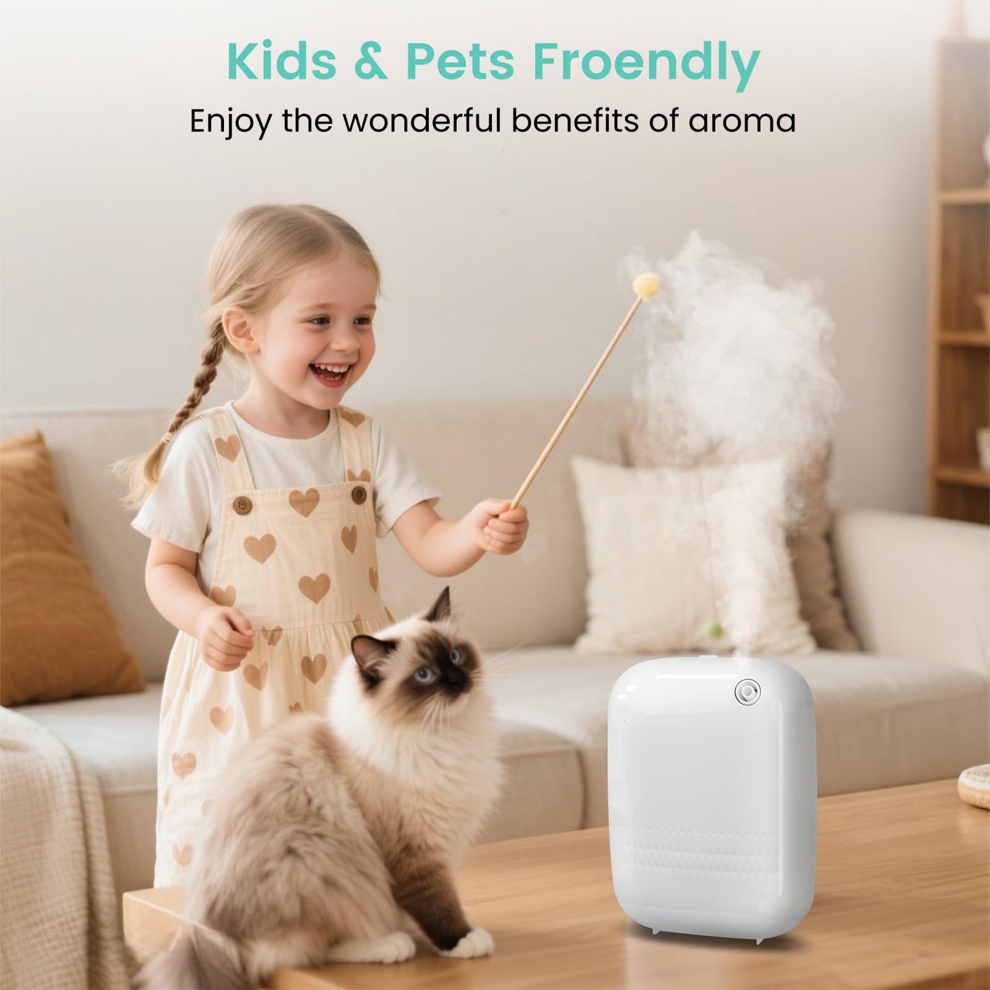 2025 Upgraded Bluetooth Scent Air Machine โ 2000 Sq Ft, 400ML Capacity