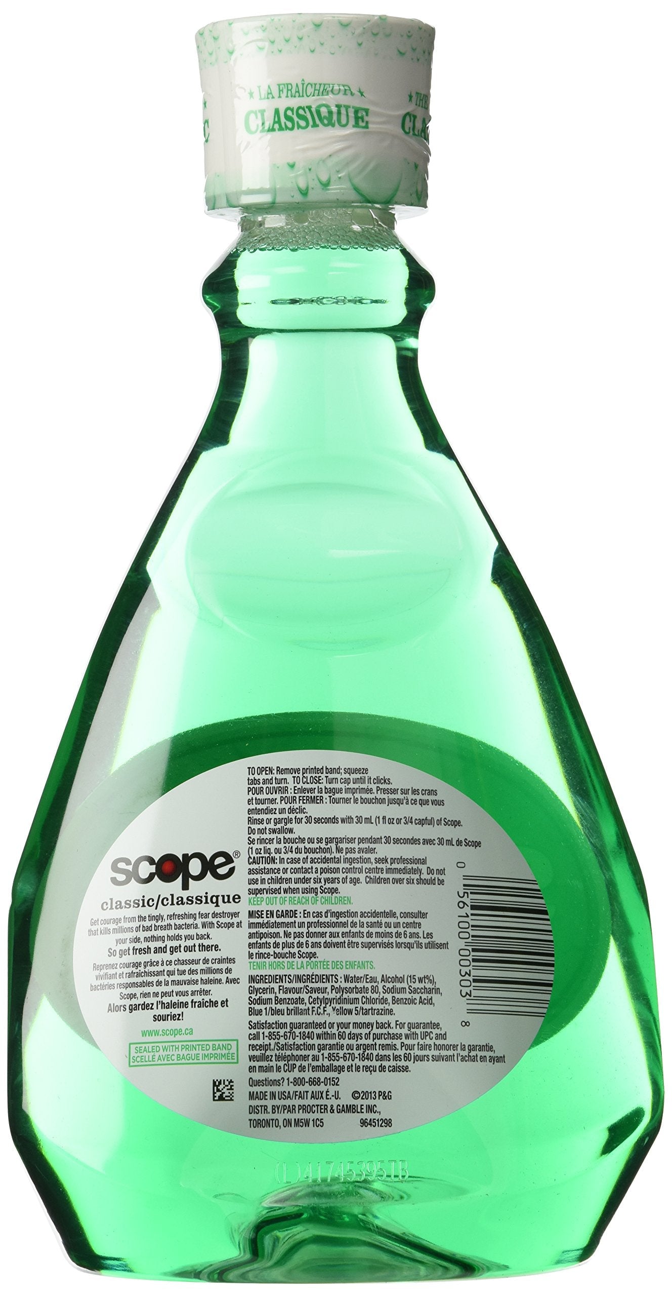 Scope Mouthwash Original Mint 33.8 oz (2 Pack) โ Fresh Breath
