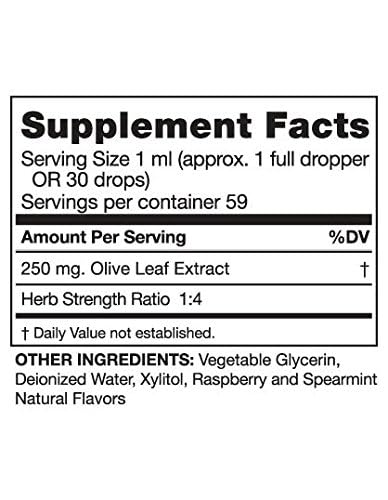 Seagate Liquid Olive Leaf Extract for Kids โ No Alcohol