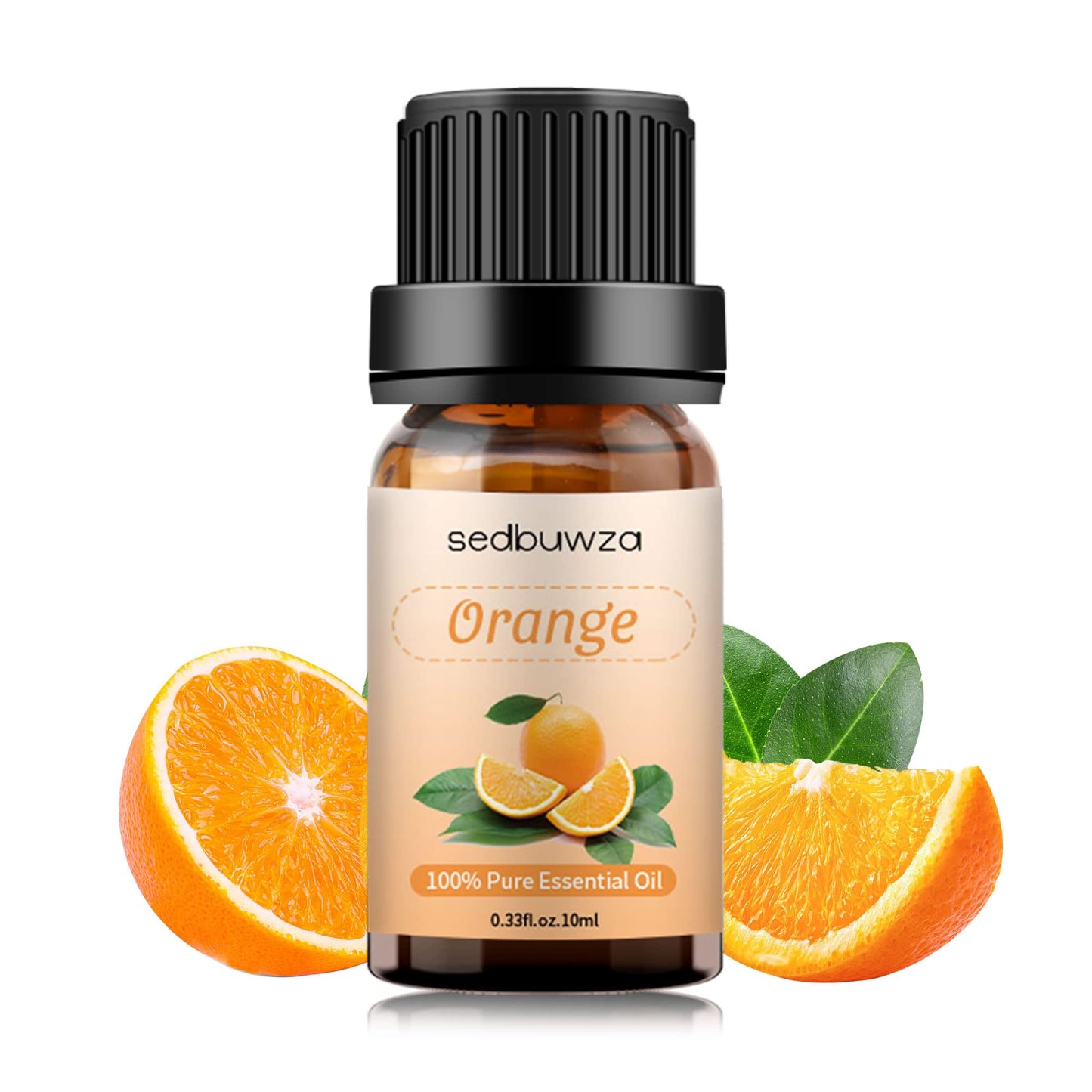 Sedbuwza Orange Essential Oil โ Pure Organic Fragrance for Diffuser, Soap, Candle