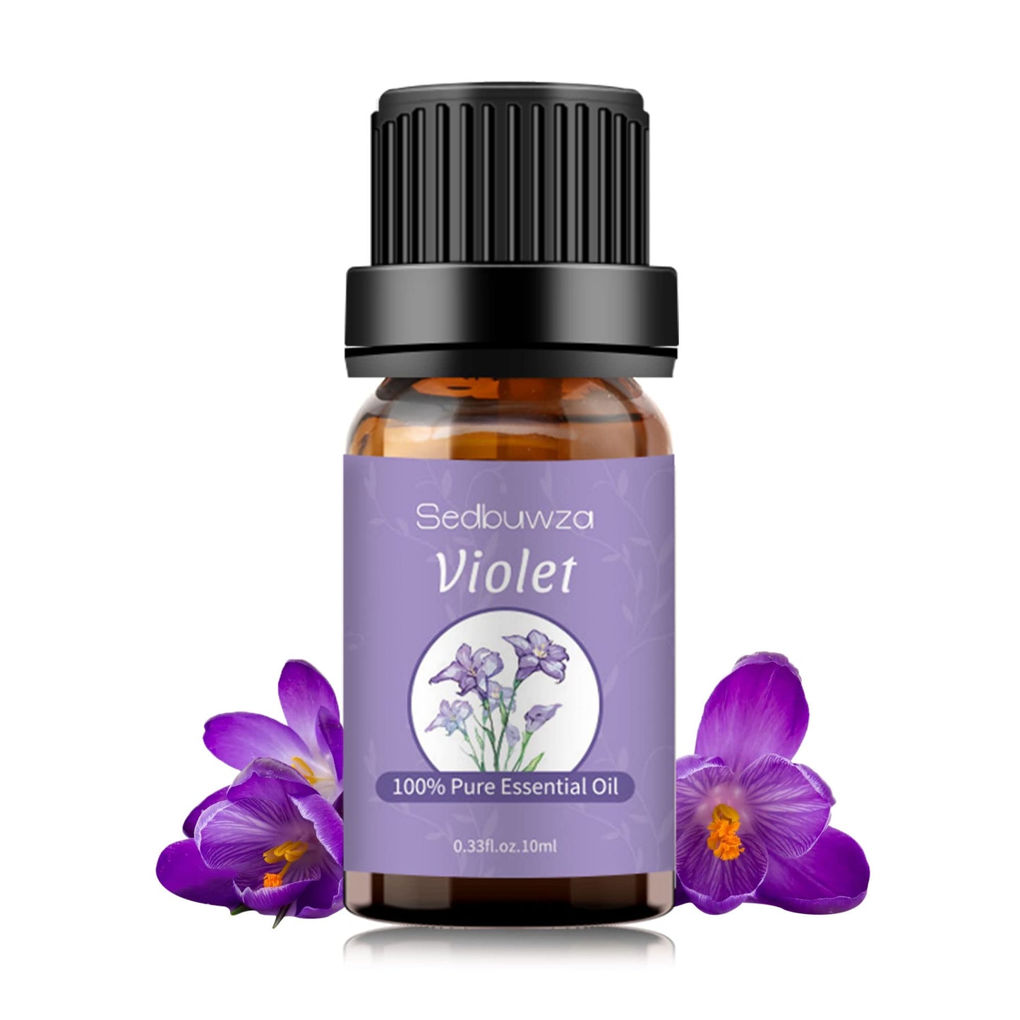 Sedbuwza Violet Essential Oil โ 100% Pure Organic Aromatherapy Oil