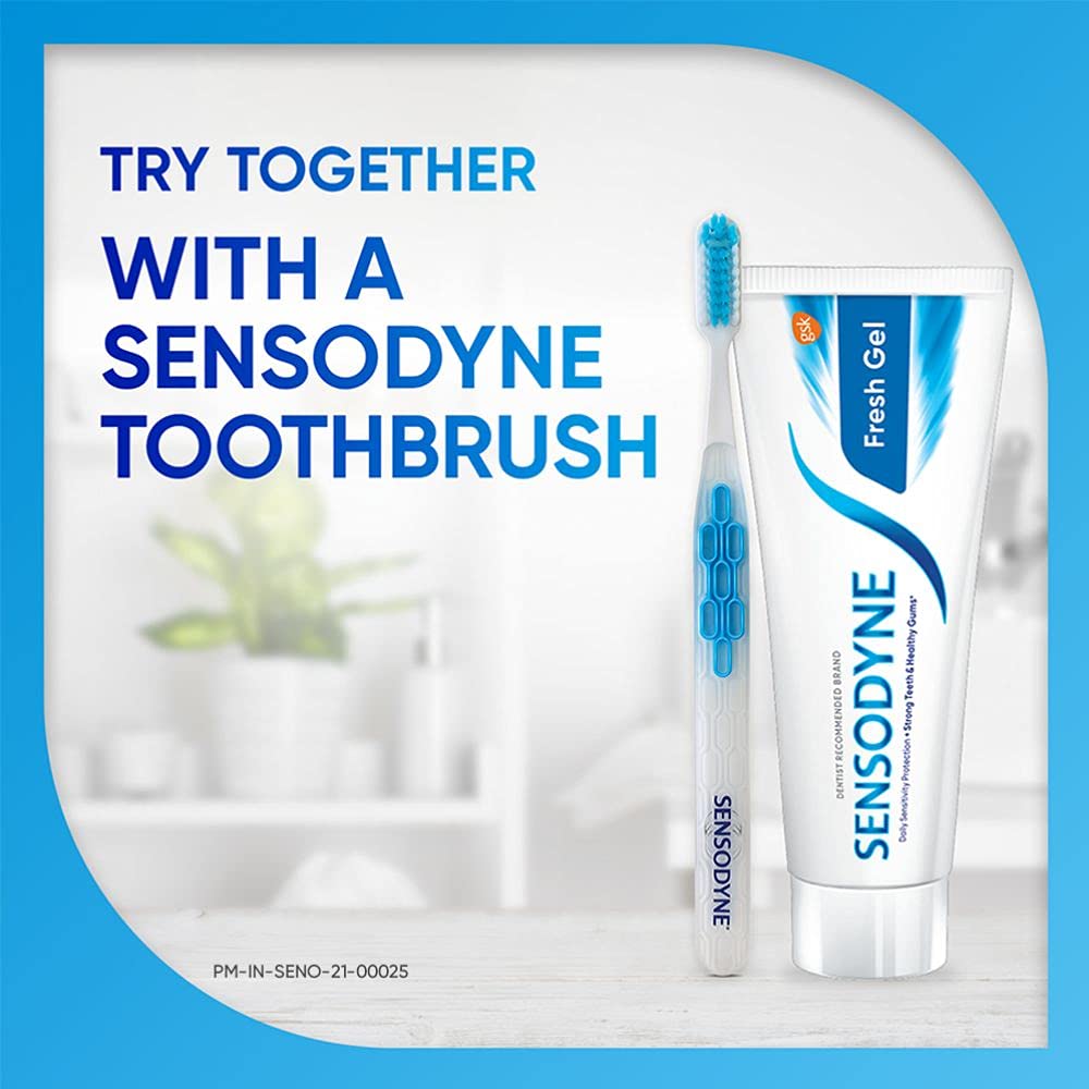 Sensodyne Extra Fresh Gel Toothpaste 150g โ 24/7 Sensitivity Protection
