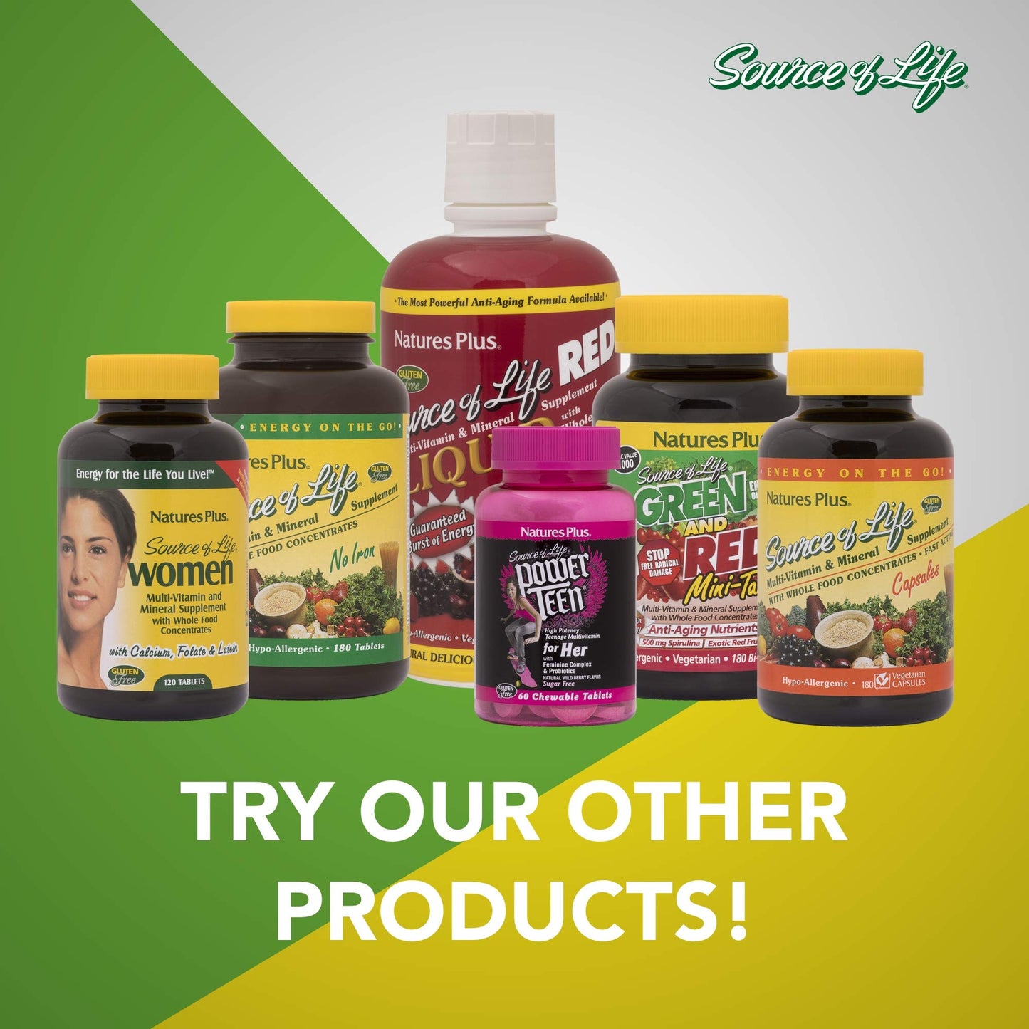 Natures Plus Source of Life Immune Booster โ 90 Veg Tablets