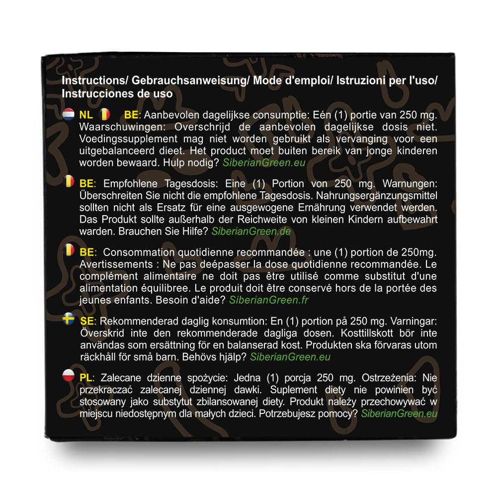 Siberian Green Pure Shilajit Resin β Altai Golden Mountains 100g with Measuring Spoon