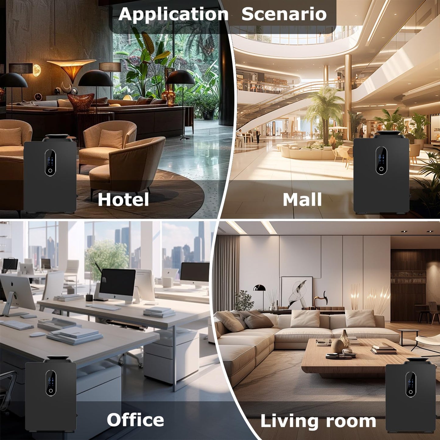 2025 Upgraded Scent Diffuser Machine 1000ML โ WiFi Scent Diffuser for Home & Large Spaces (Up to 6000 sq ft)