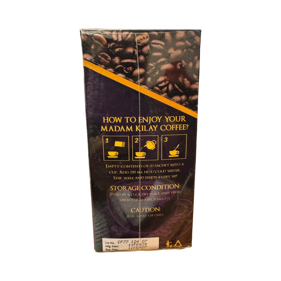 Slimming-K Coffee by Madam Kilay โ Fat Burner + Collagen (21g), 10 Count (Pack of 1)