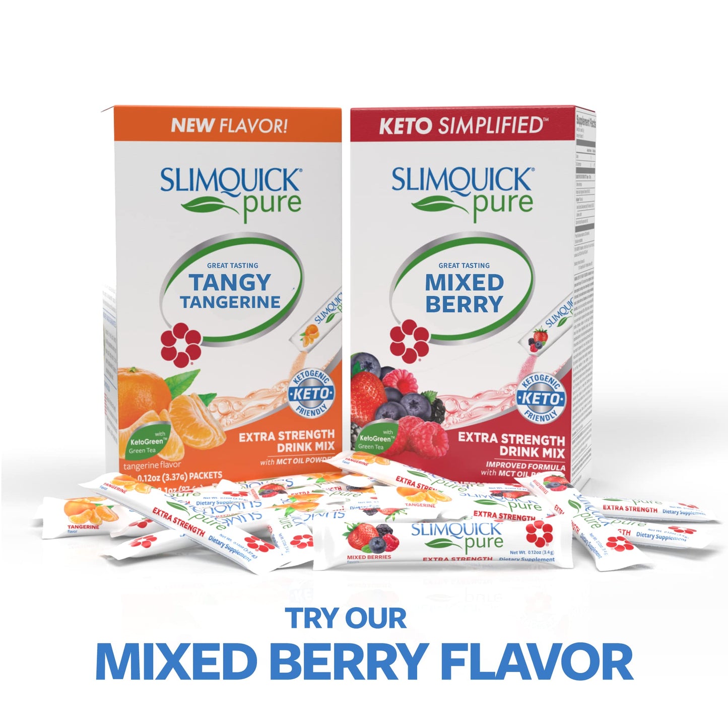 SlimQuick Extra Strength Weight Management Drink Mix for Women โ Tangerine (26 Count)