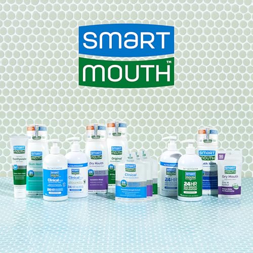 SmartMouth Original Activated Mouthwash โ 24-Hour Fresh Breath, Mint, 2-Pack (16 oz)