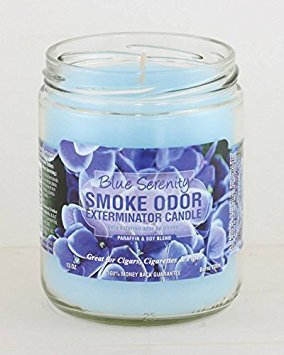 Smoke Odor Exterminator 13oz Jar Candle โ Blue Serenity