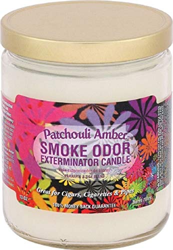 Smoke Odor Exterminator 13 oz Jar Candle Patchouli