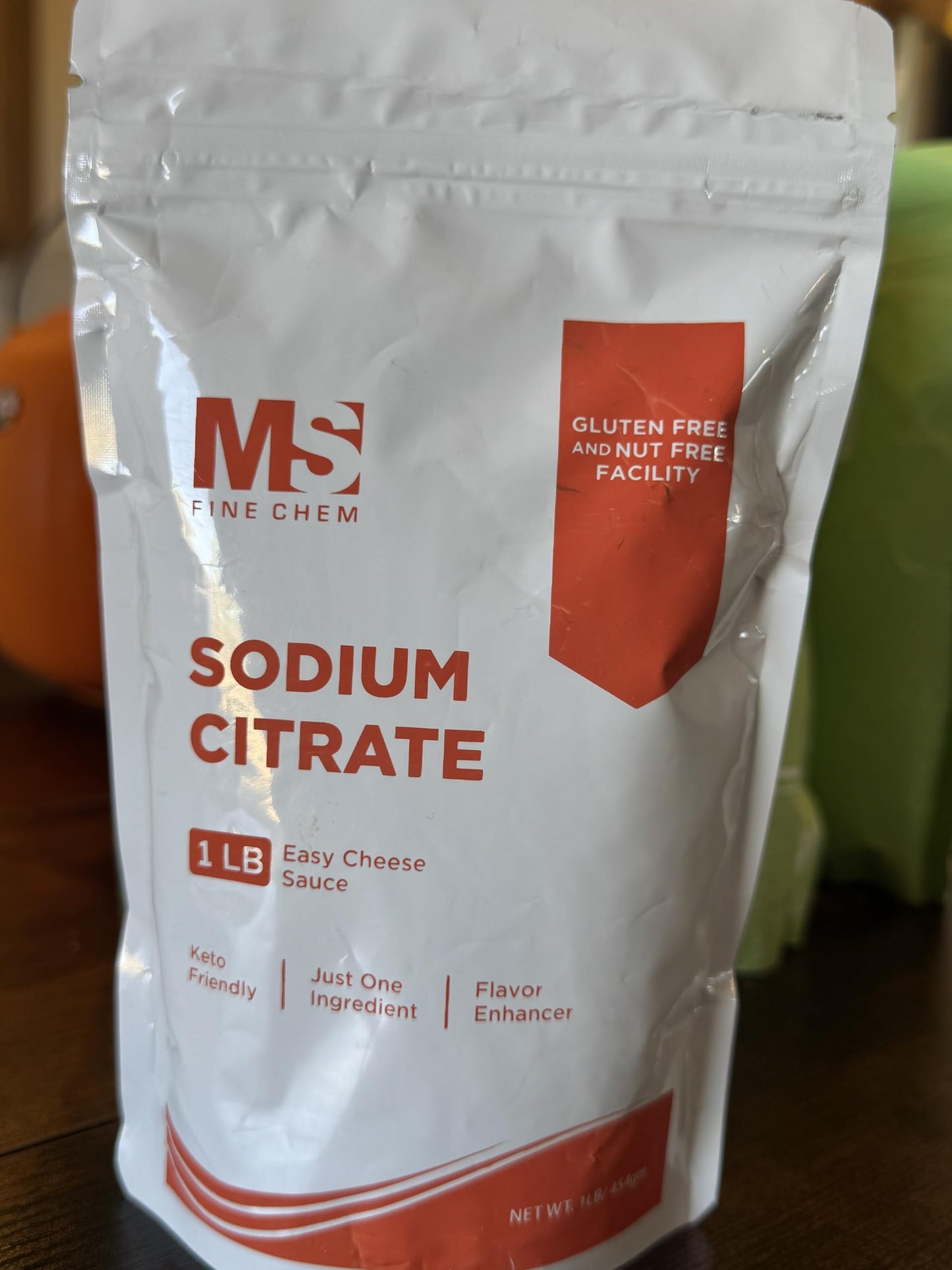 Sodium Citrate Powder 16 oz โ Food Grade, Non-GMO, 454g