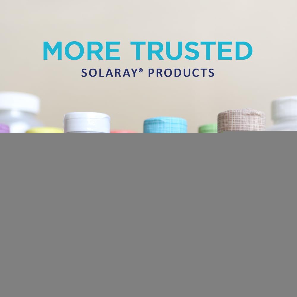 SOLARAY Activated Charcoal 280mg โ Coconut Source | Non-GMO, Vegan | 90 Capsules