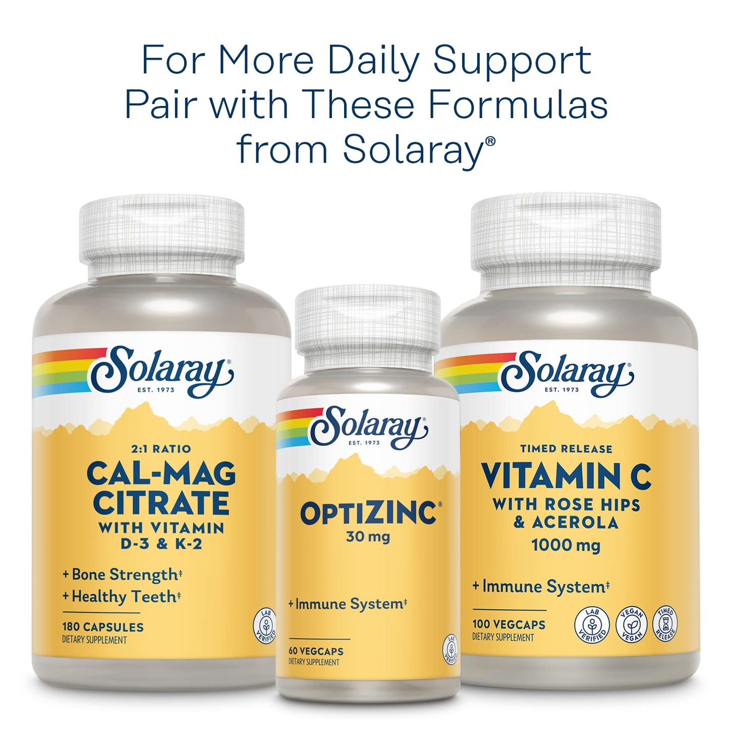 Solaray B-Complex 100-250 Capsule | Health & Beauty - Vegan & Lab Verified