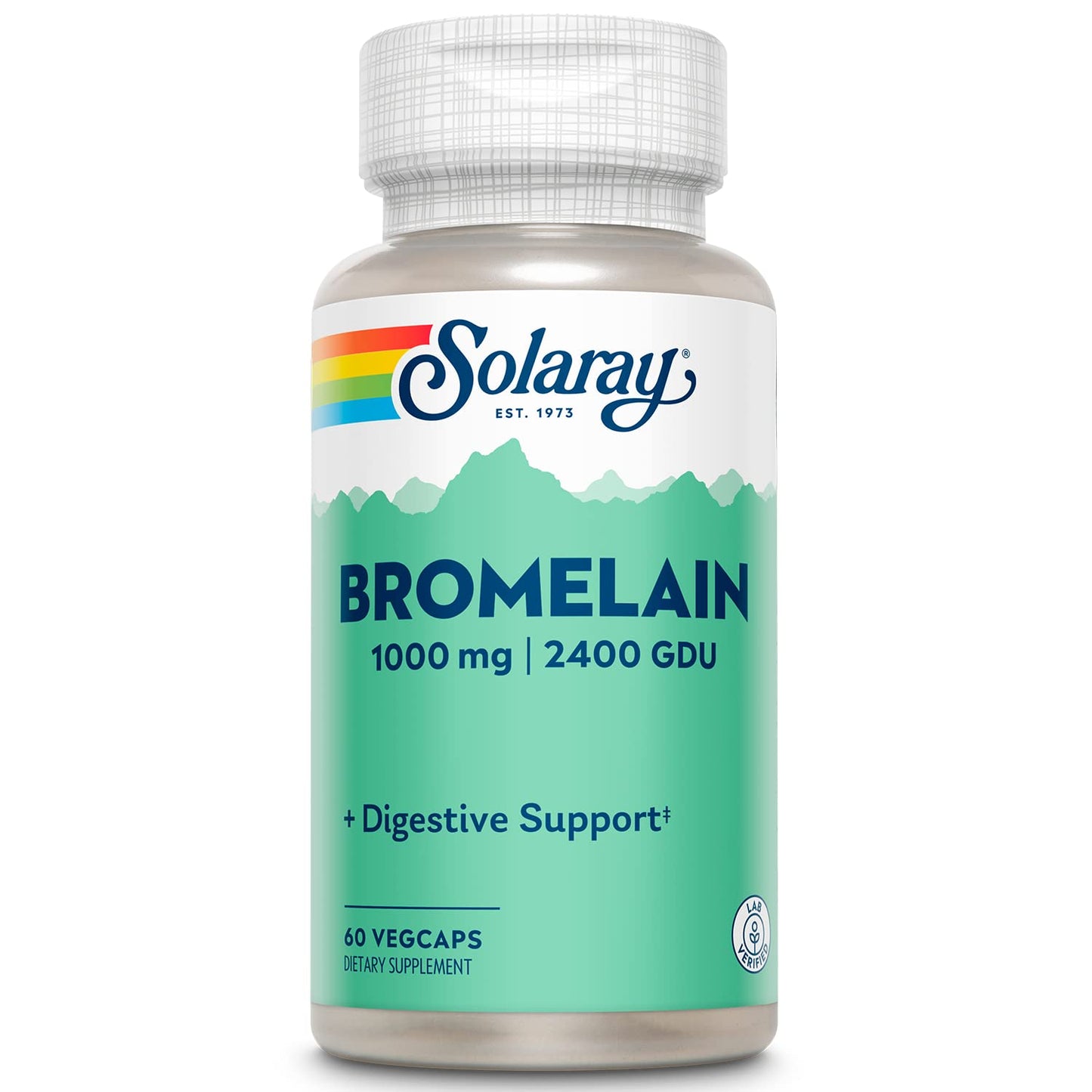 SOLARAY Bromelain Supplement 1000mg | 60 Count