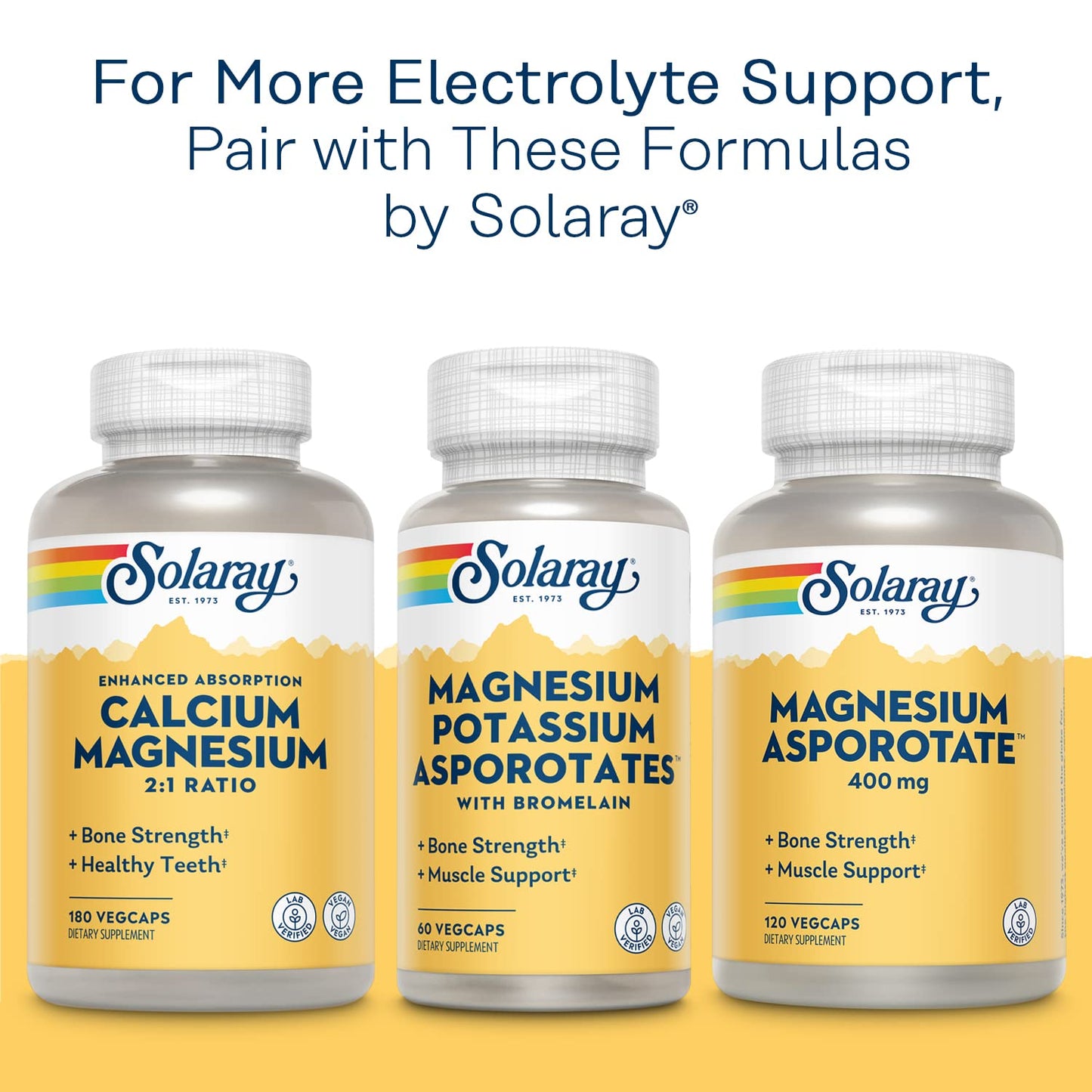 Solaray Potassium Asporotate Supplement โ 99 mg, 200 Count