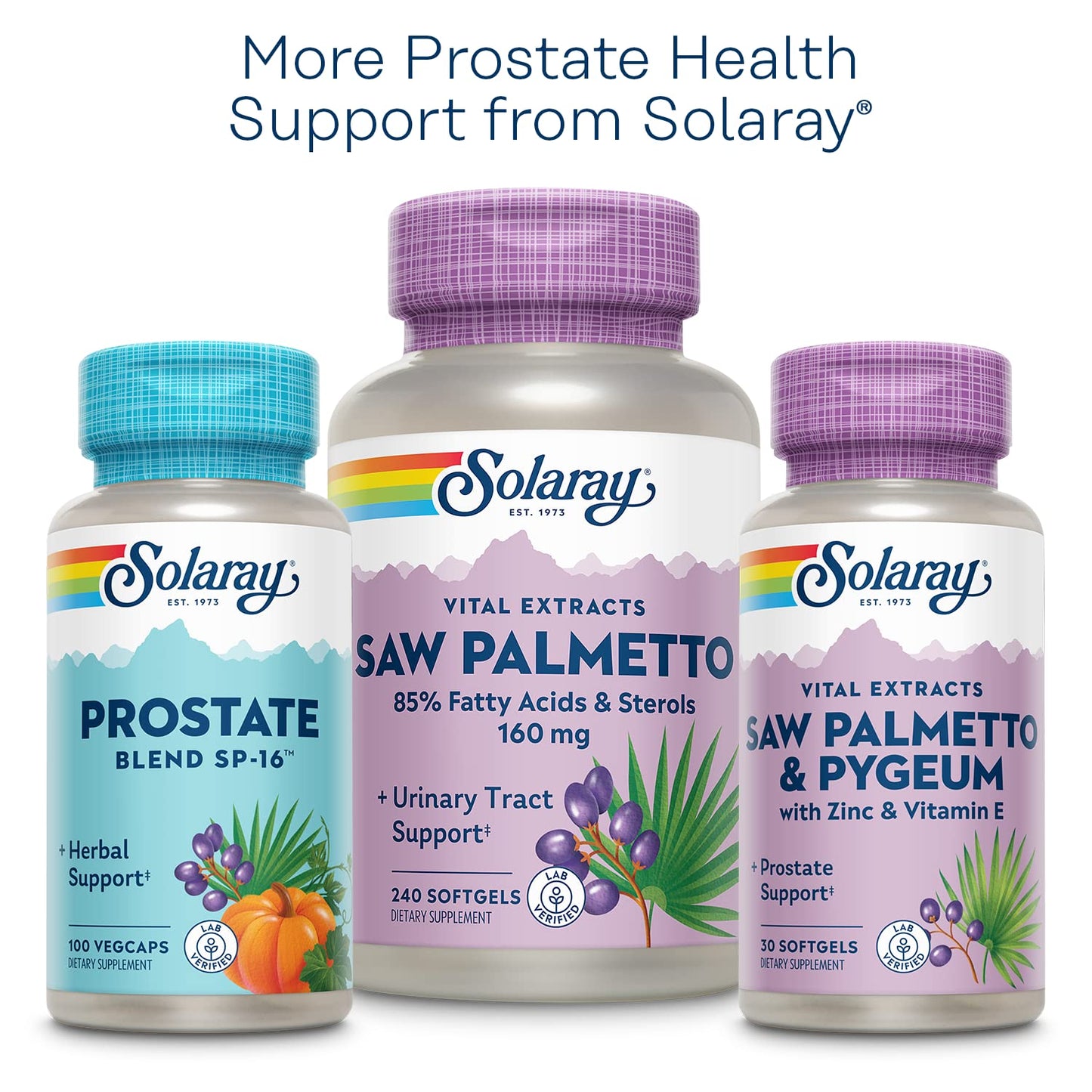 SOLARAY Pygeum Bark Extract 50mg โ Prostate Health Support
