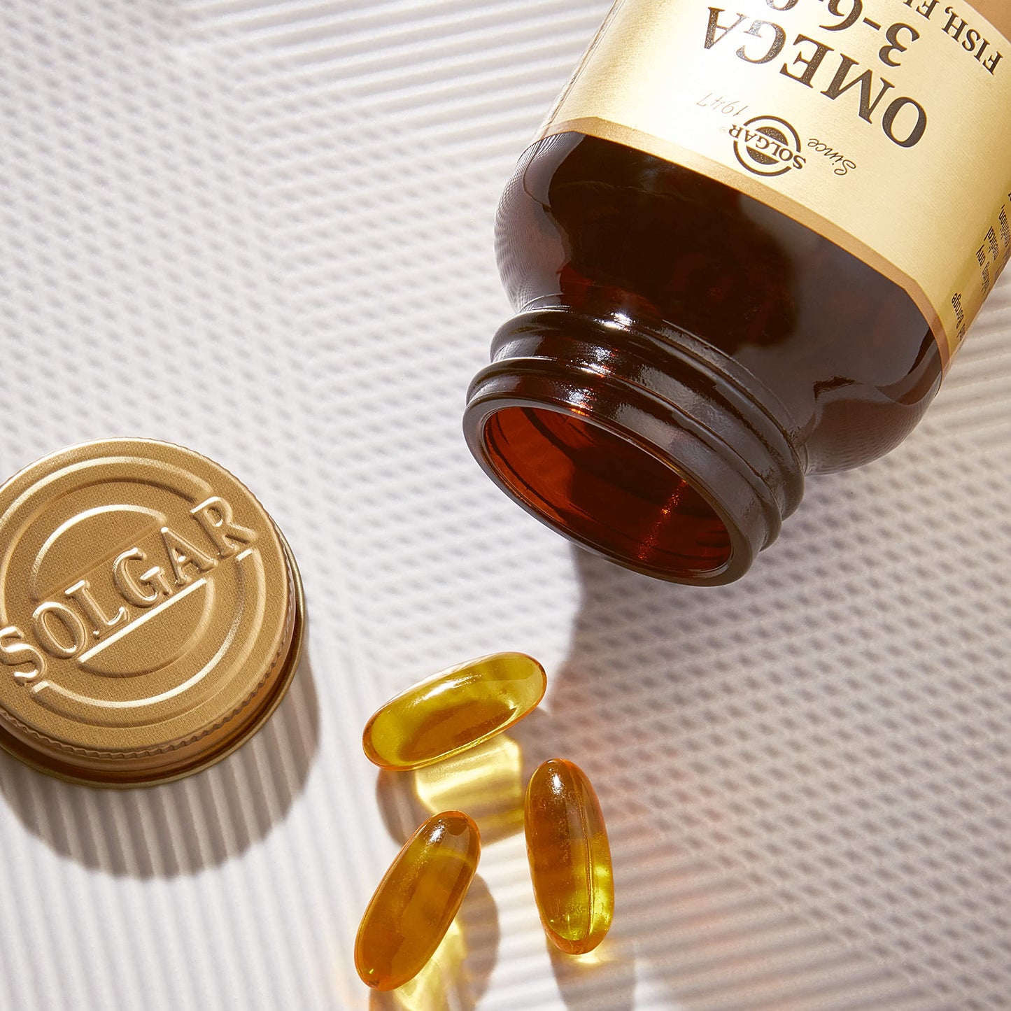 Solgar 1300 mg Omega 3-6-9-60 Softgels โ Joint & Skin Health | Non-GMO, Gluten Free | 20 Servings