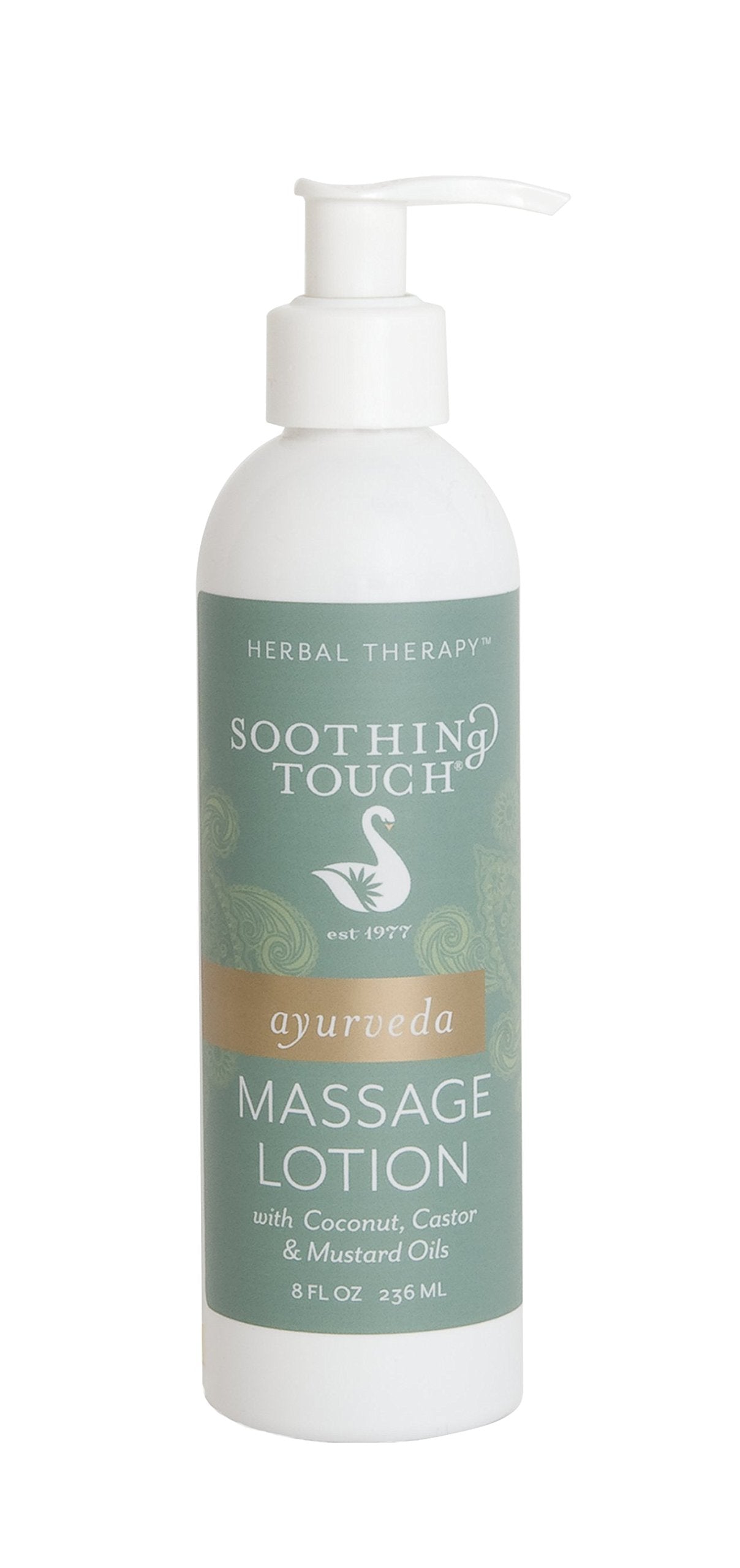Soothing Touch Ayurveda Massage Lotion Unscented โ 8 oz