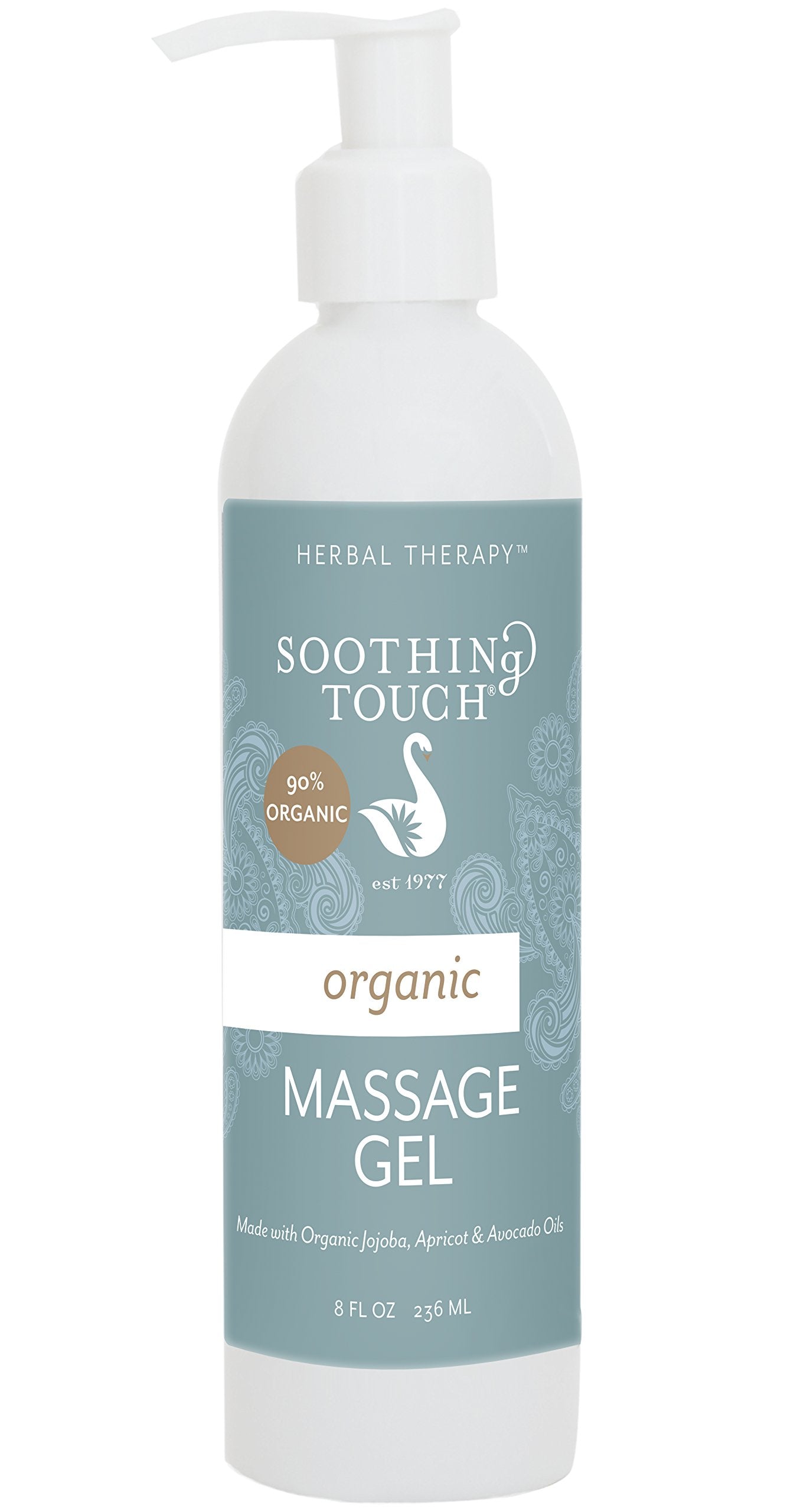 Soothing Touch Organic Unscented Massage Gel โ 8 oz