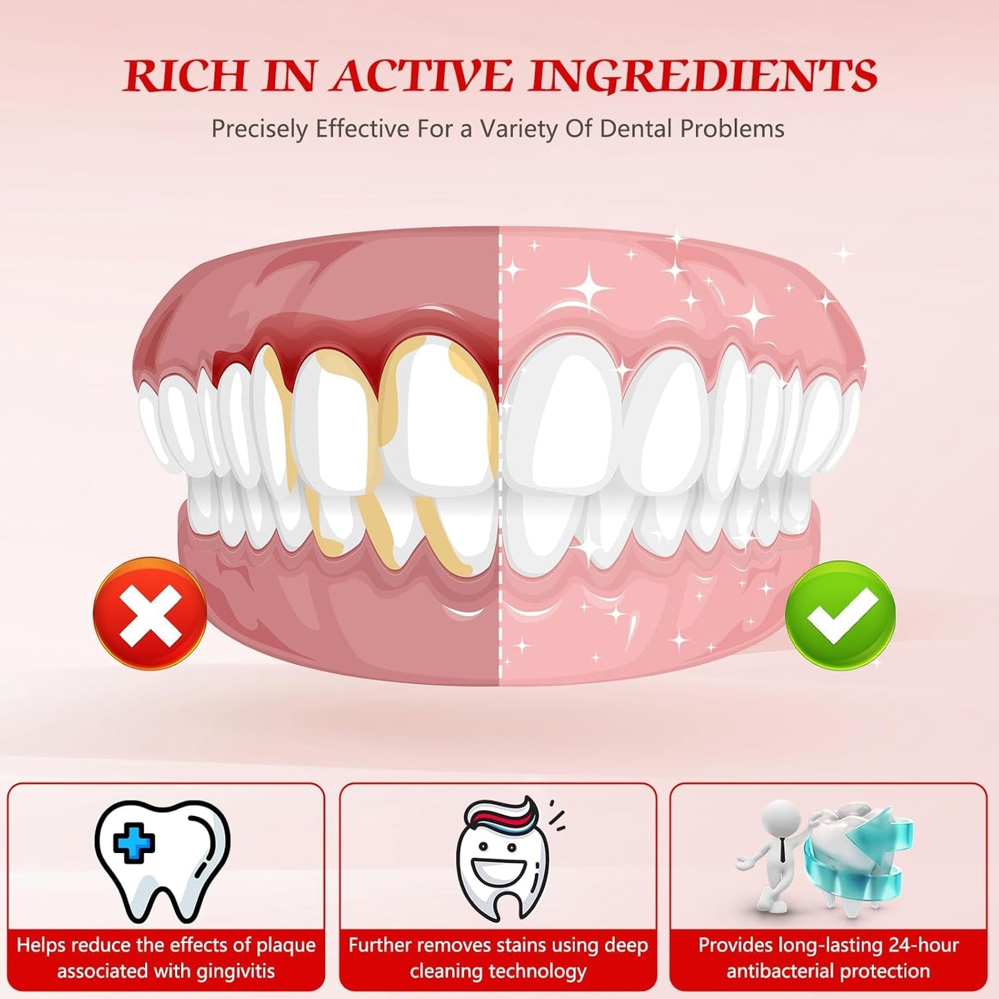 2PCS SP-6 Probiotic Whitening Toothpaste β 6 Probiotics for Whitening & Gum Health