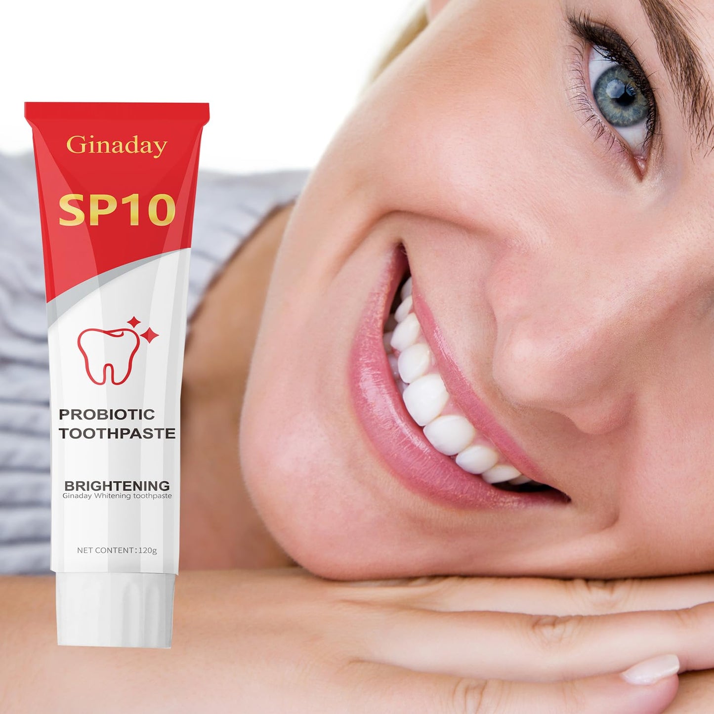 2 Pcs SP10 Probiotic Whitening Toothpaste โ Deep Cleaning & Fresh Breath