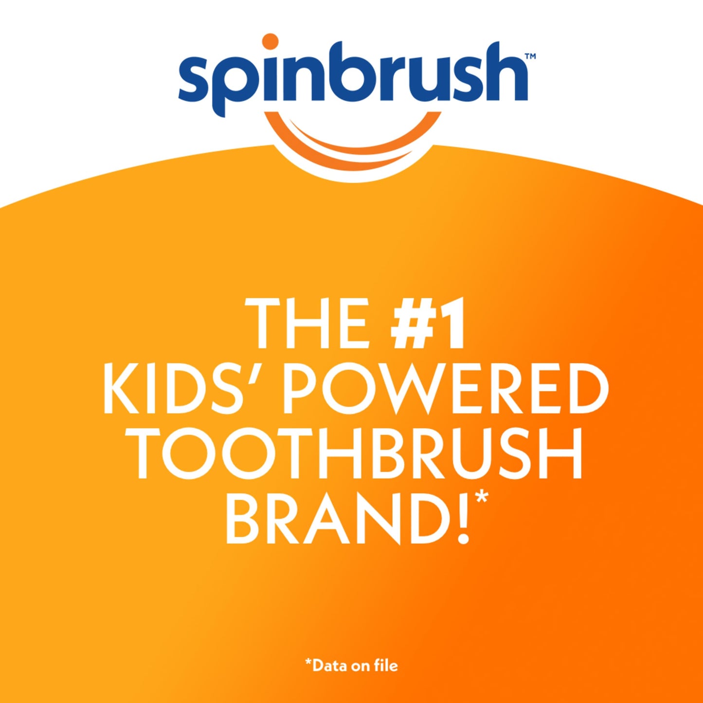 Spinbrush Kids Electric Toothbrush โ Shimmery Sparkle, Battery-Powered