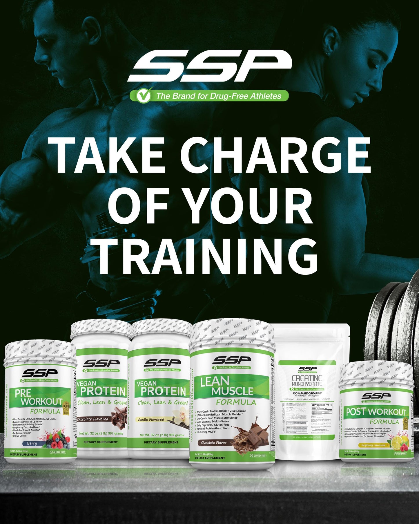 SSP Creatine Monohydrate โ Unflavored, 100% Pure for Hydration & Recovery