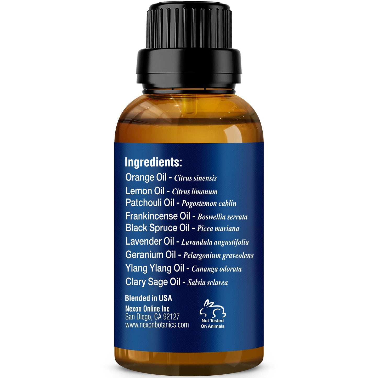 Stress Relief Essential Oil Blend 30 ml โ Calm Diffuser Oil | Nexon Botanics