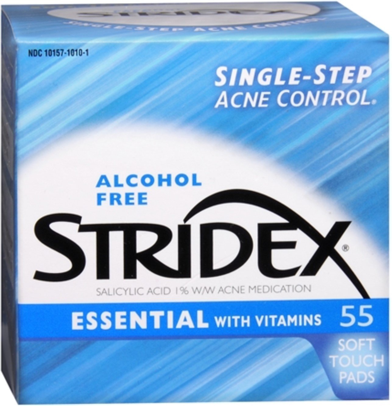 Stri-Dex Daily Care Essentials Pads 55 Count โ Pack of 4