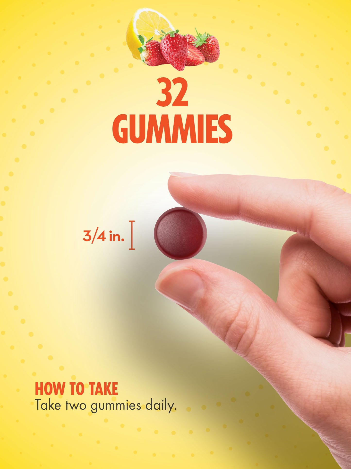 Sundance Stress Support Gummies โ 32 Count with GABA & Lemon Balm