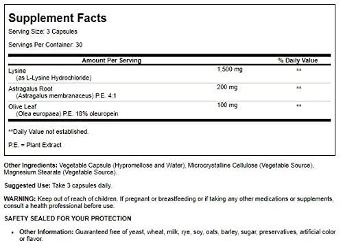 Super Immune Plus Lysine - 90 Vegicaps (Quantum Health)
