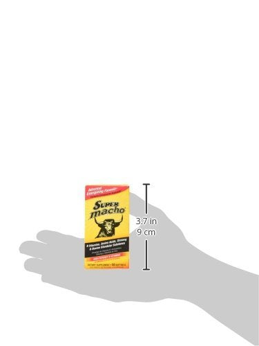 Super Macho Dietary Supplement โ High Potency Zinc & 7 B Vitamins, Made in USA, 50 Softgels (2 Pack)