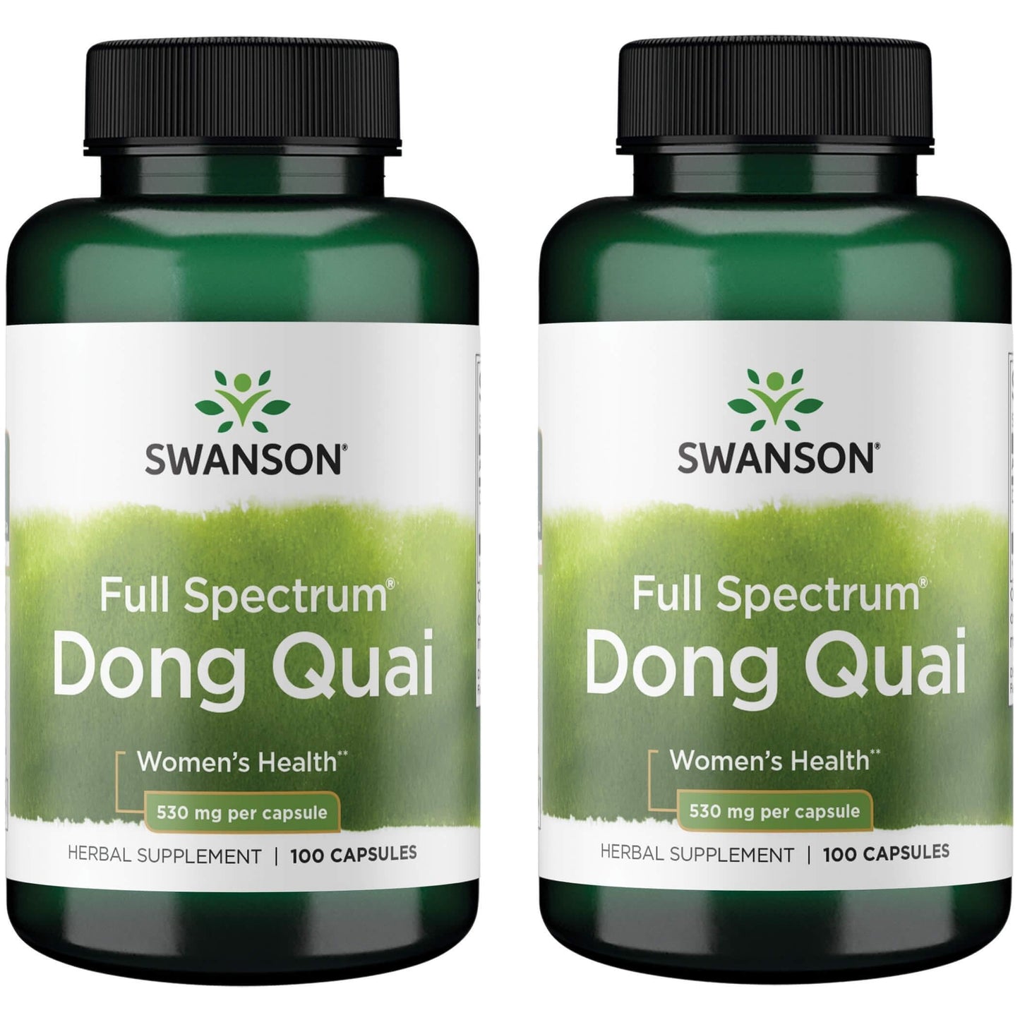 Swanson Dong Quai 530 mg โ 100 Capsules (2 Pack)