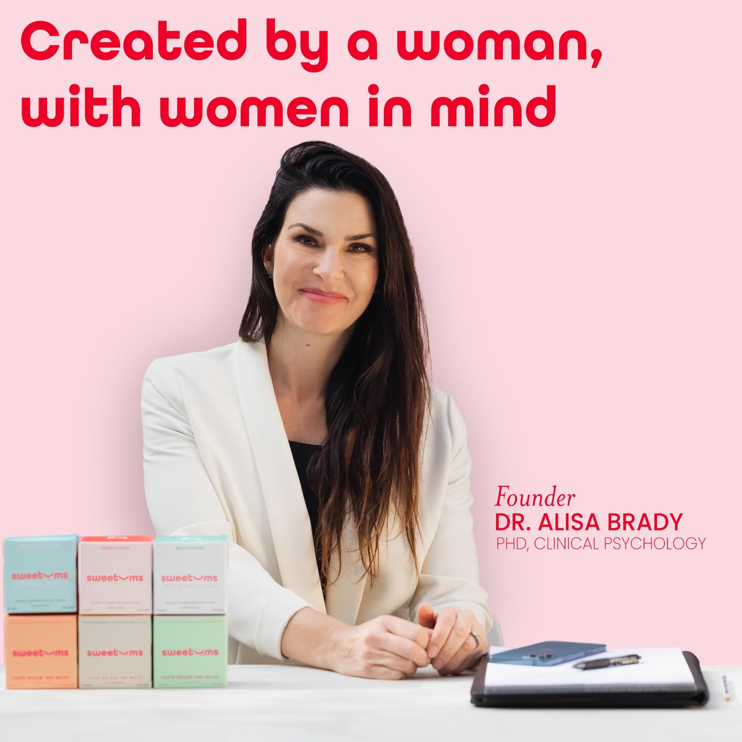 Sweetums Feminine Wipes for Women | pH Balanced Cherry Flavor, Individually Wrapped (Pack of 10)