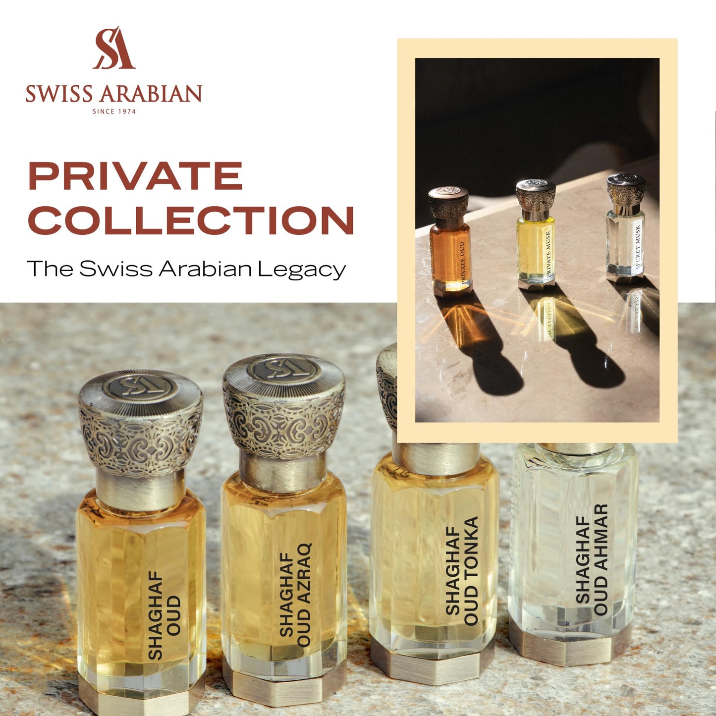 Swiss Arabian Gharaam Perfume Oil β Unisex Amber Musk, Alcohol-Free Arabic Fragrance