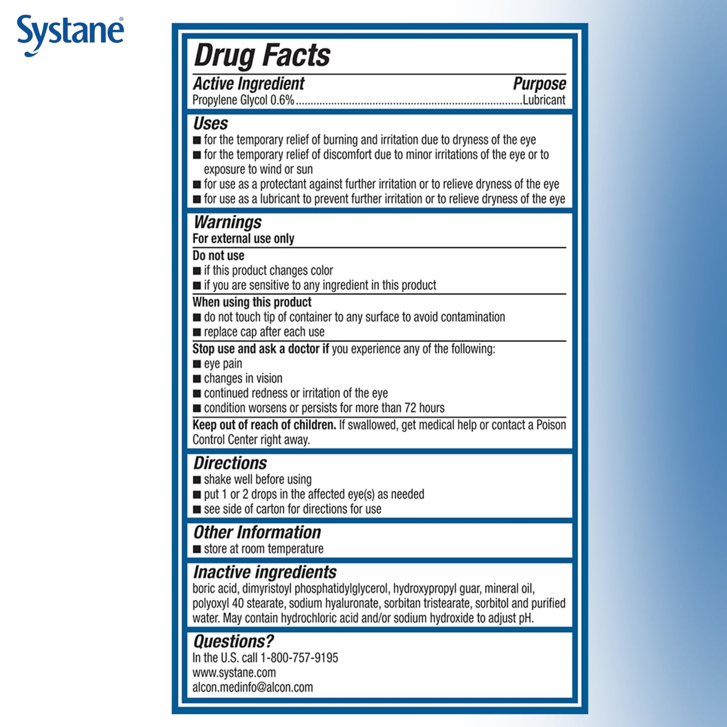 Systane PRO PF Multi-dose Preservative-Free Lubricant Eye Drops (2 Count) β Up to 12 Hours of Relief