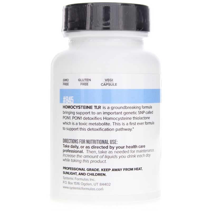 Systemic Formulas HomoCysteine TLR Redux Support โ 60 Capsules | Biocell #845