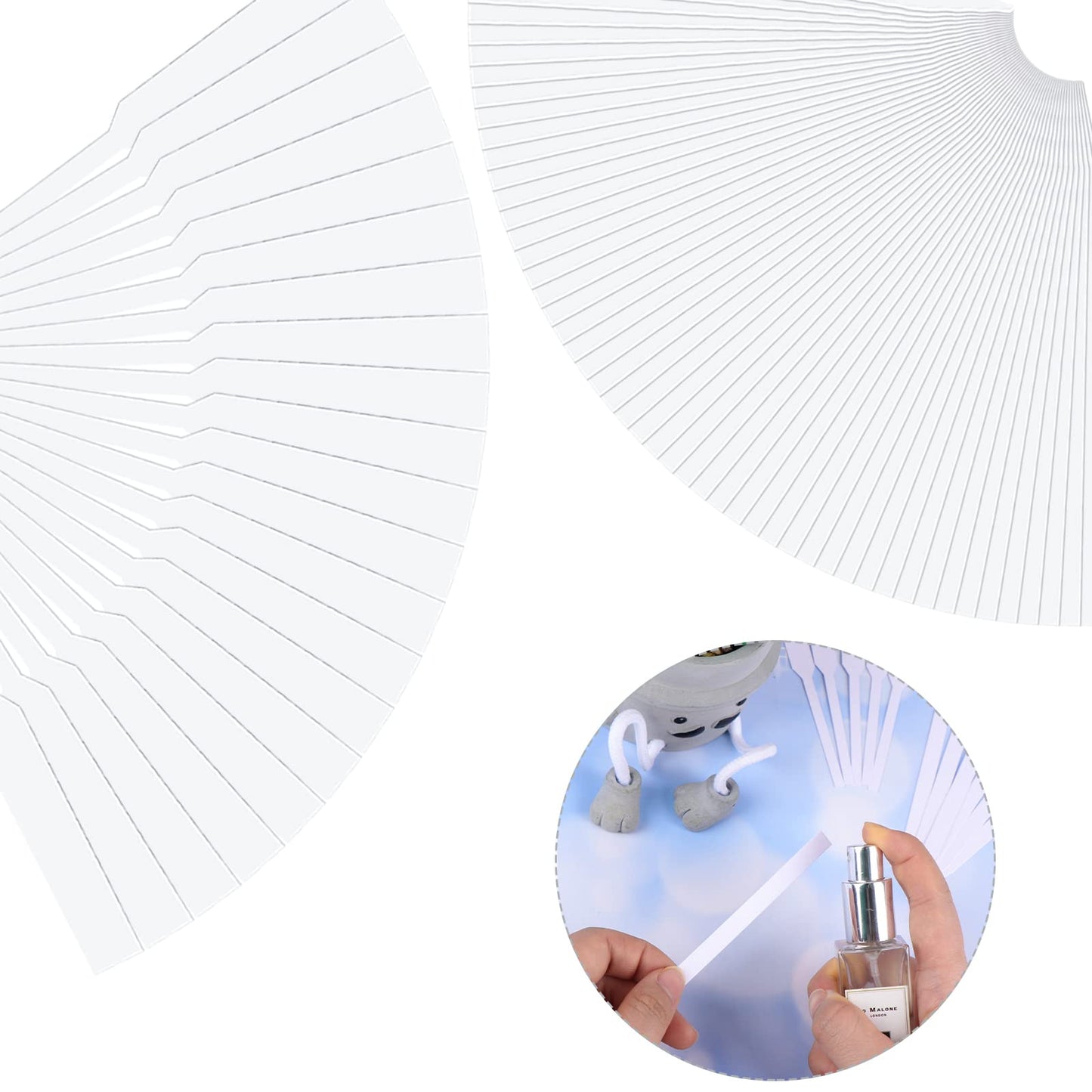 TBoxBo 800 Perfume Test Strips โ DFSTFEWR5T457, Premium Fragrance Paper (5x0.6 in)