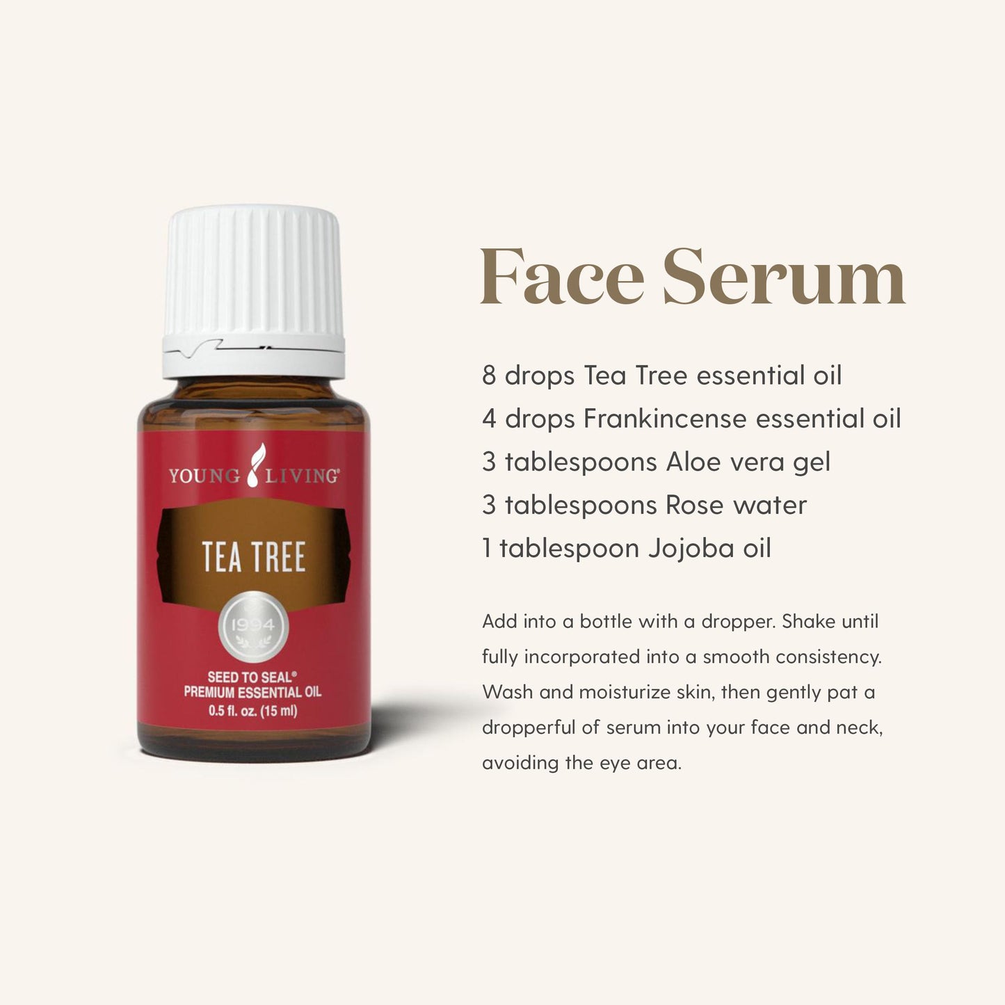 Tea Tree Essential Oil 5ml โ Melaleuca Alternifolia by Young Living