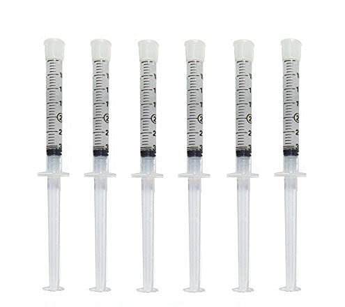 Teeth Whitening Gel 44% Carbamide Peroxide โ 6 Syringes | At-Home Whitening Kit