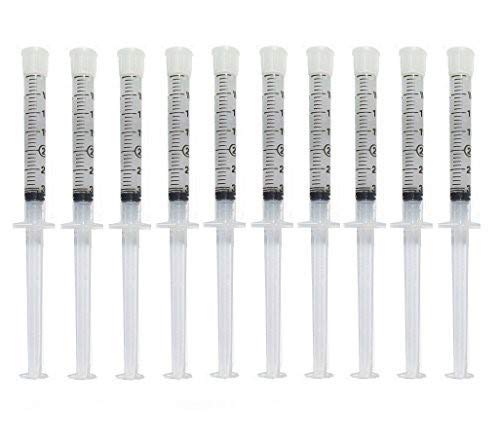 Teeth Whitening Gel Syringe Dispensers โ 44% Carbamide Peroxide, 10 Pcs