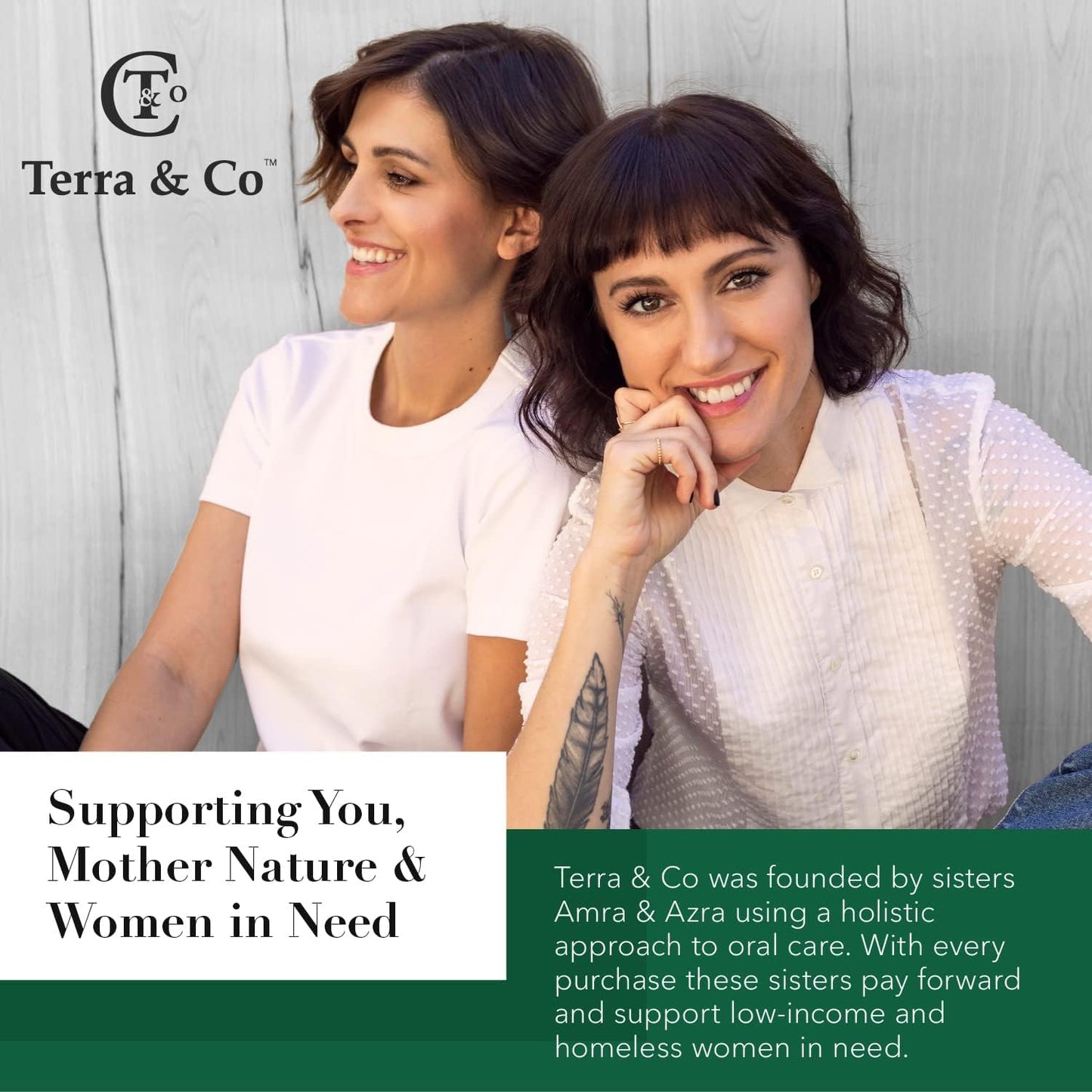 Terra & Co. Brilliant Black Hydroxyapatite Toothpaste for Whitening Teeth โ USA-Made, Fluoride-Free, Vegan, SLS-Free, Low Abrasion โ Mint, 3.4 oz