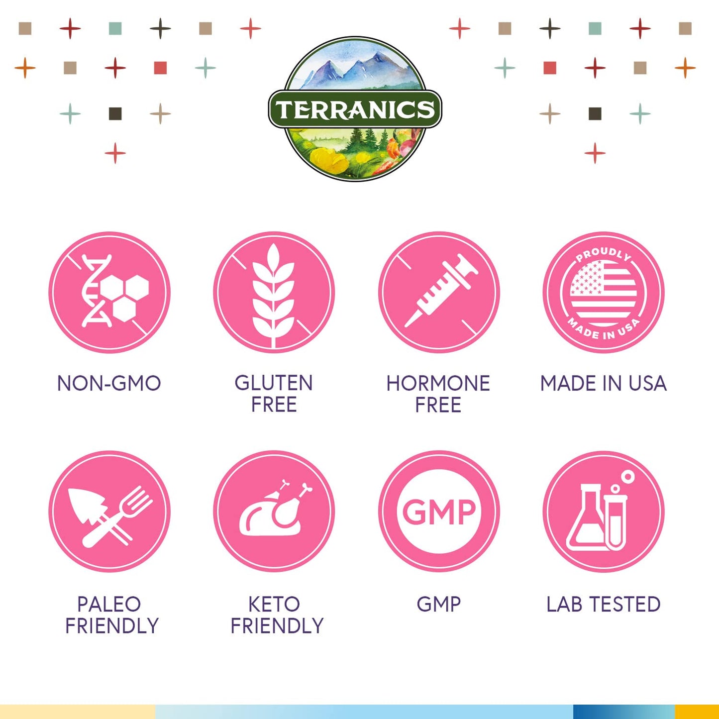 Terranics Daily Probiotics for Women โ 60 Vegan Caps, 200B CFU, 32 Strains | Cranberry & Prebiotics