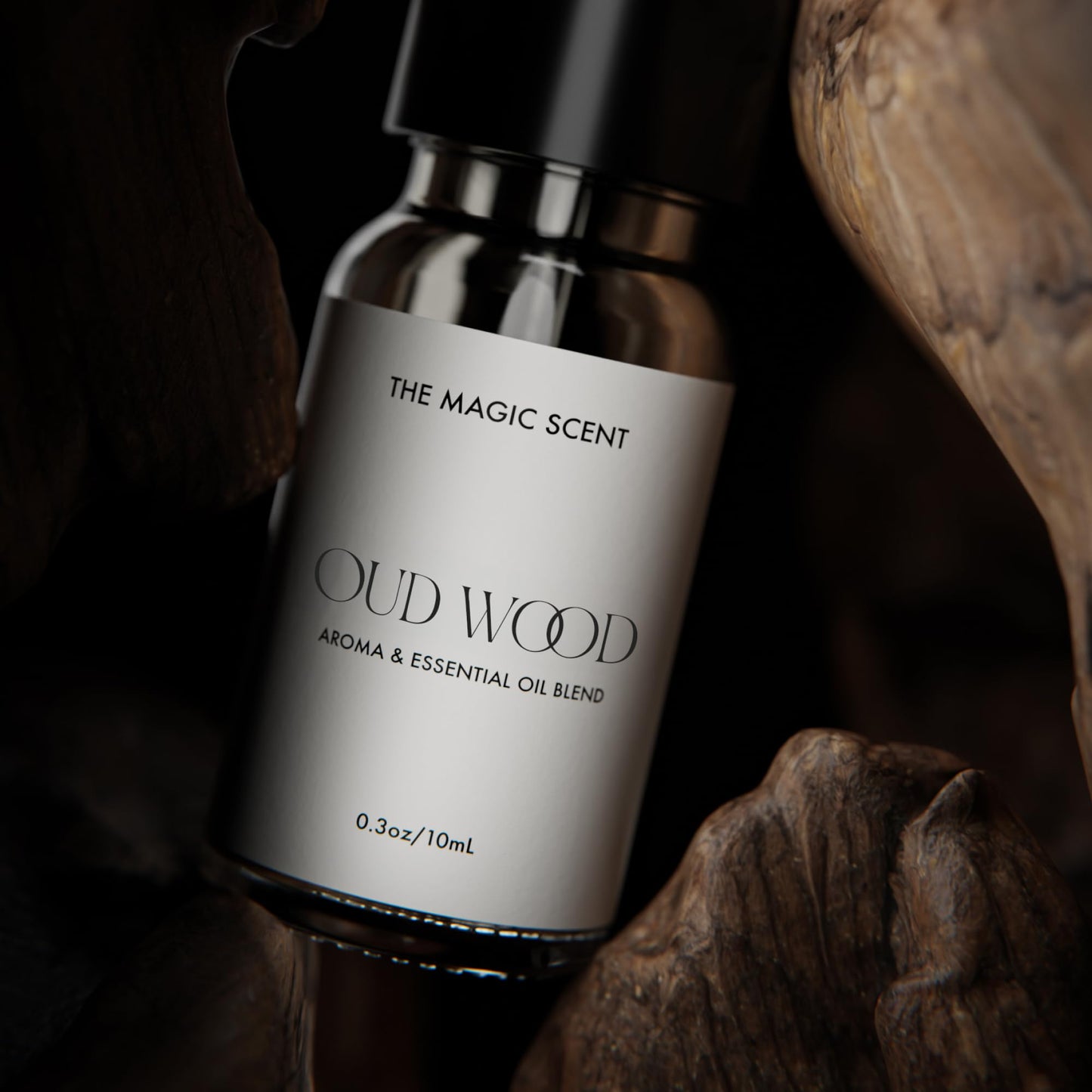Magic Scent Oud Wood Diffuser Oil โ 0.3 fl oz (10 mL)