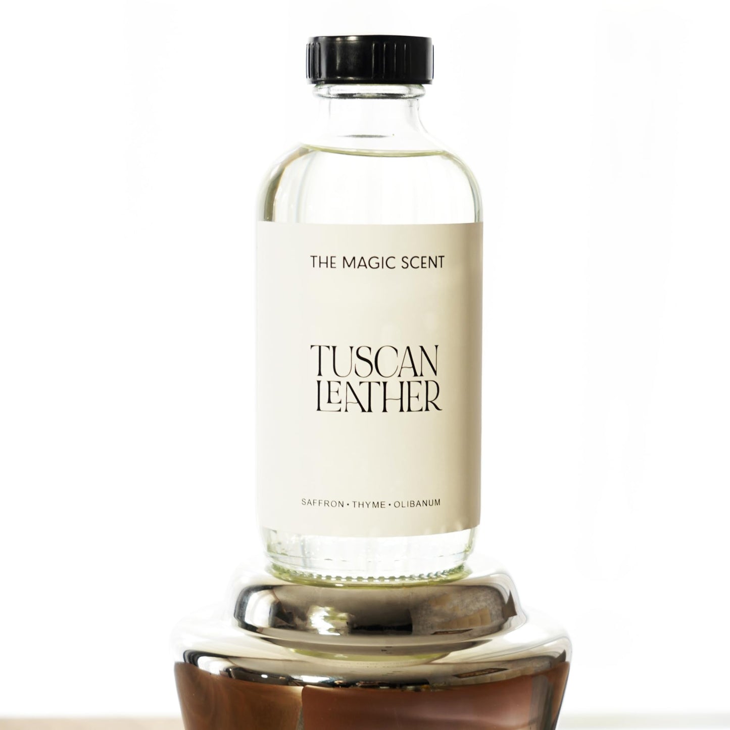 The Magic Scent Tuscan Leather Diffuser Oil โ Luxury Hotel Scents 8.5 oz