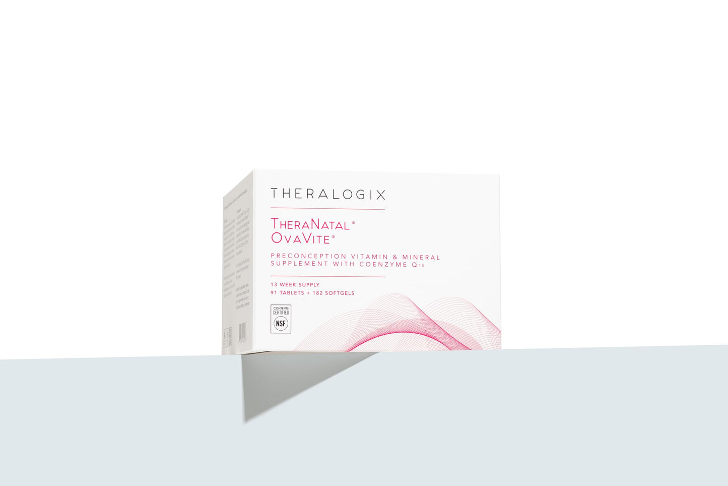 Theralogix TheraNatal OvaVite Preconception Vitamins โ 13-Week Supply | Prenatal & Fertility Support with CoQ10* | NSF Certified