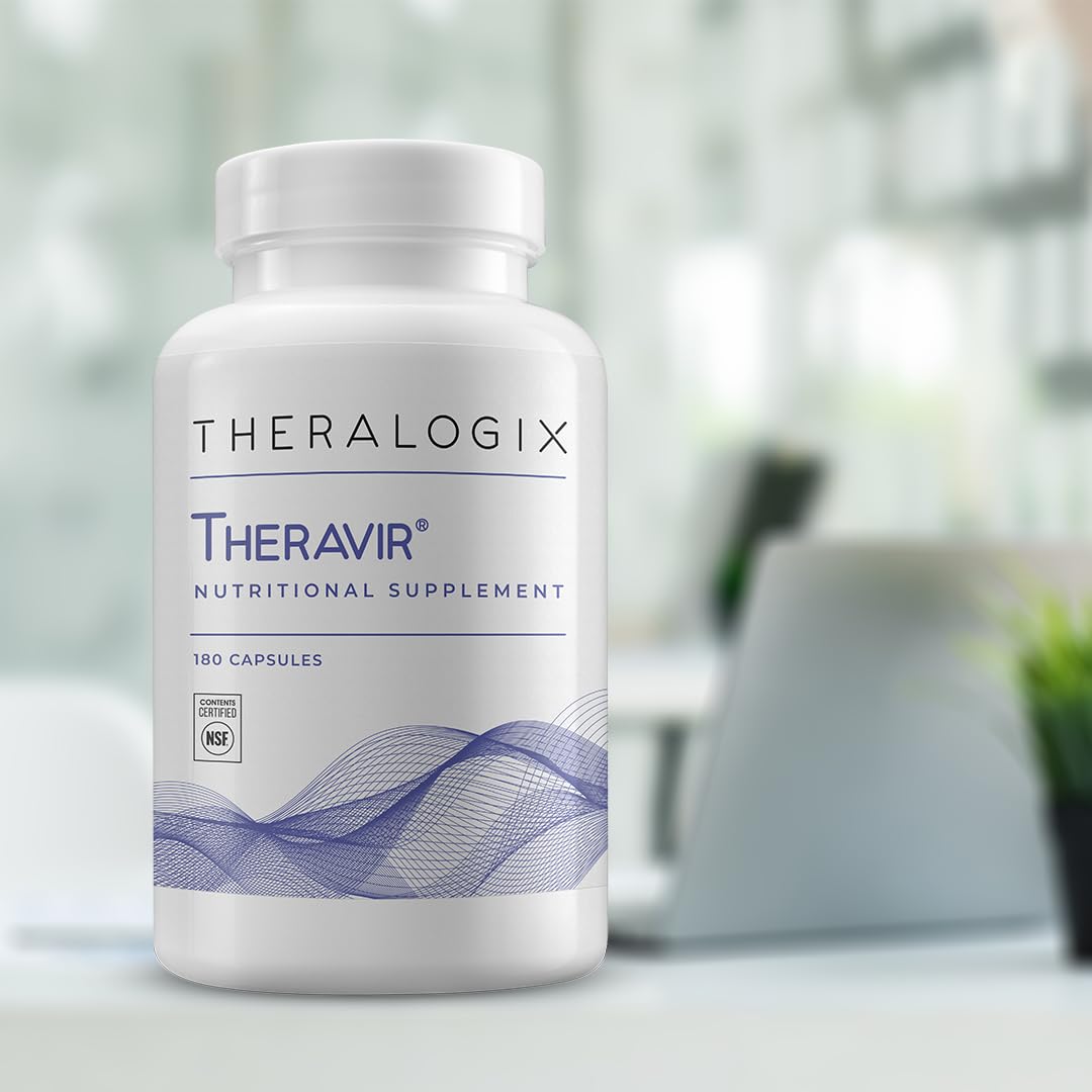 Theralogix Theravir Immune Support โ 180 Capsules | NSF Certified