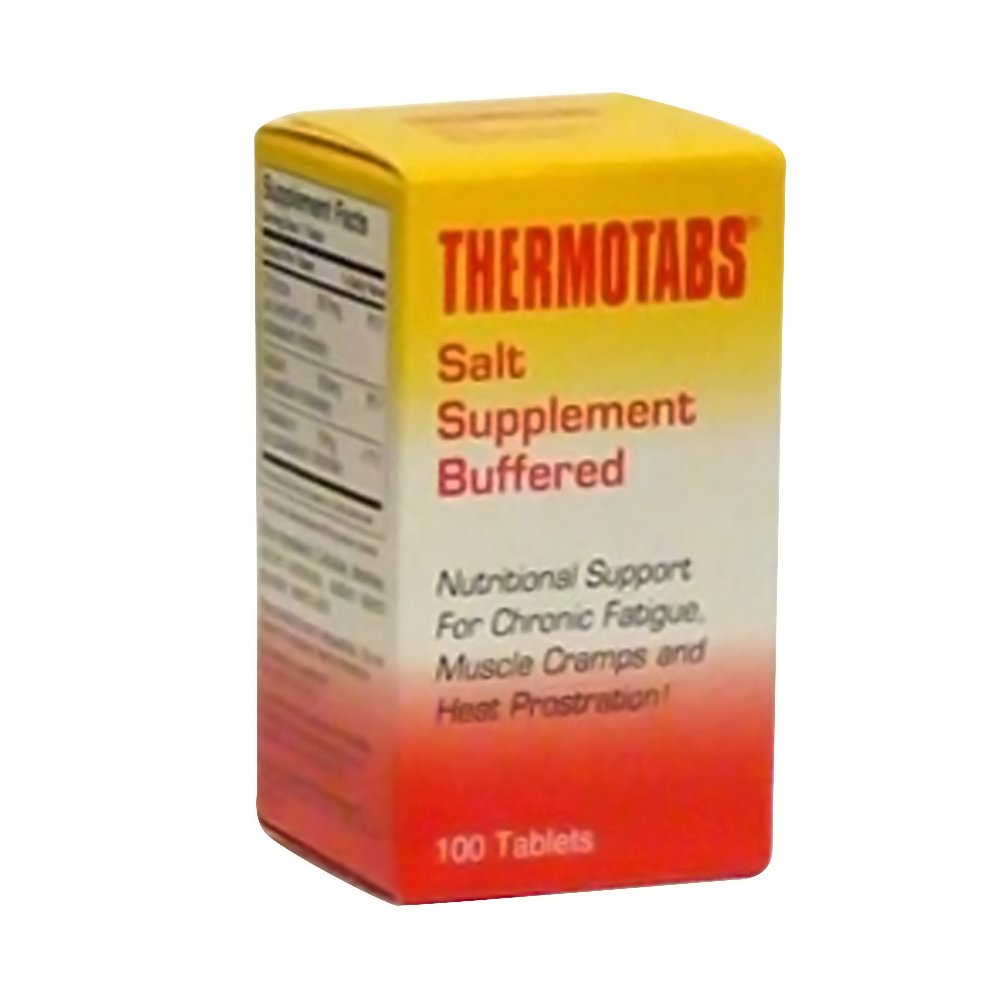 THERMOTABS Buffered Salt Tabs โ 100 Tablets | Fight Fatigue & Heat Prostration