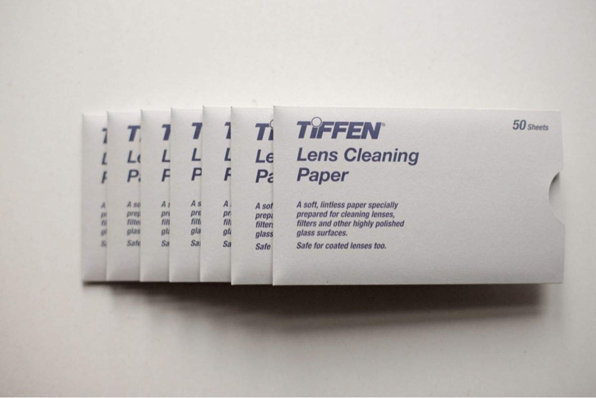 Tiffen Lens Cleaning Tissue Paper (Pack of 50) โ Lens Cleaning Sheets