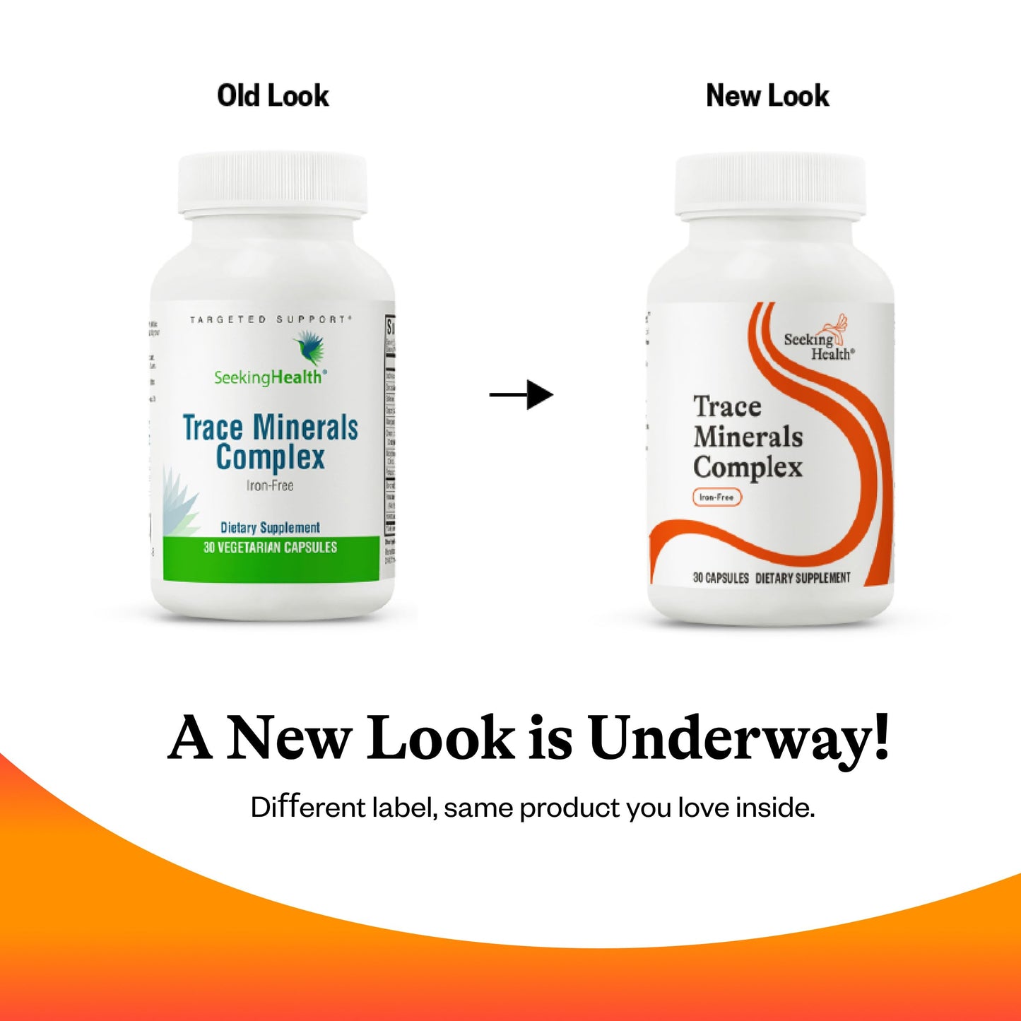 Seeking Health Trace Minerals Complex โ 10 Essential Minerals, Iron-Free, 30 Capsules